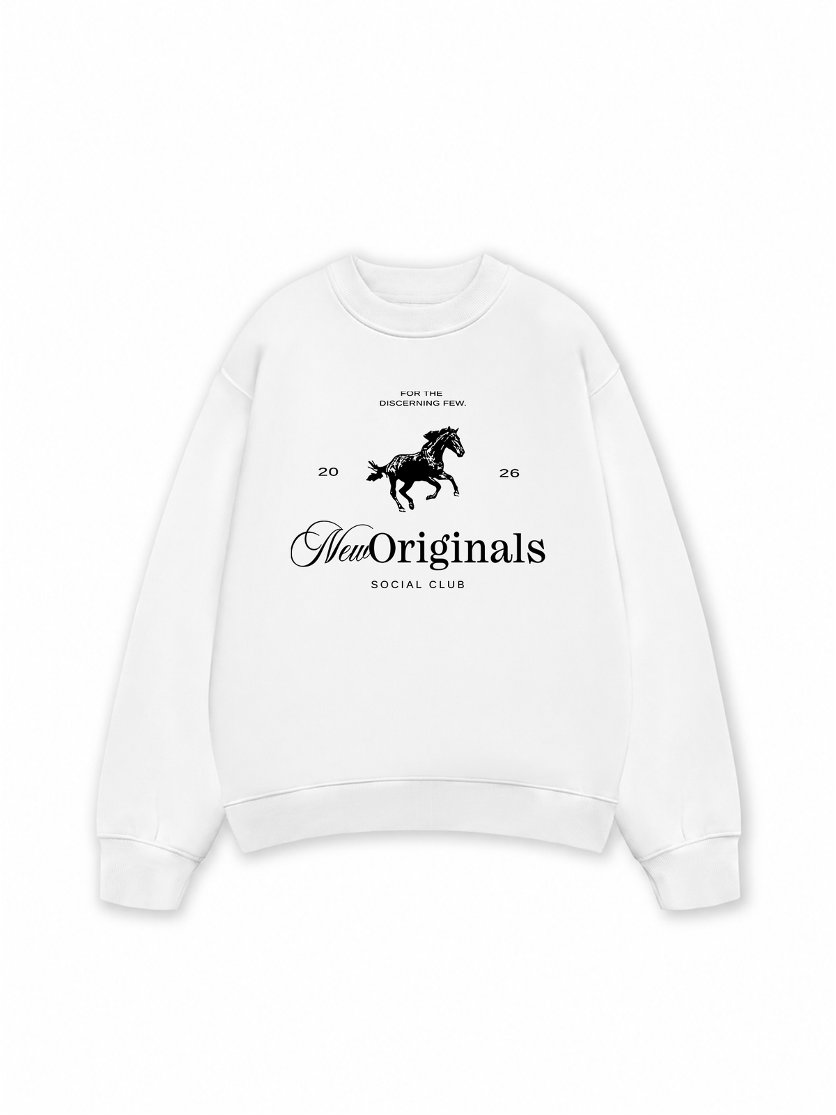 Áo Sweater Nỉ Hai Da New Originals Horse