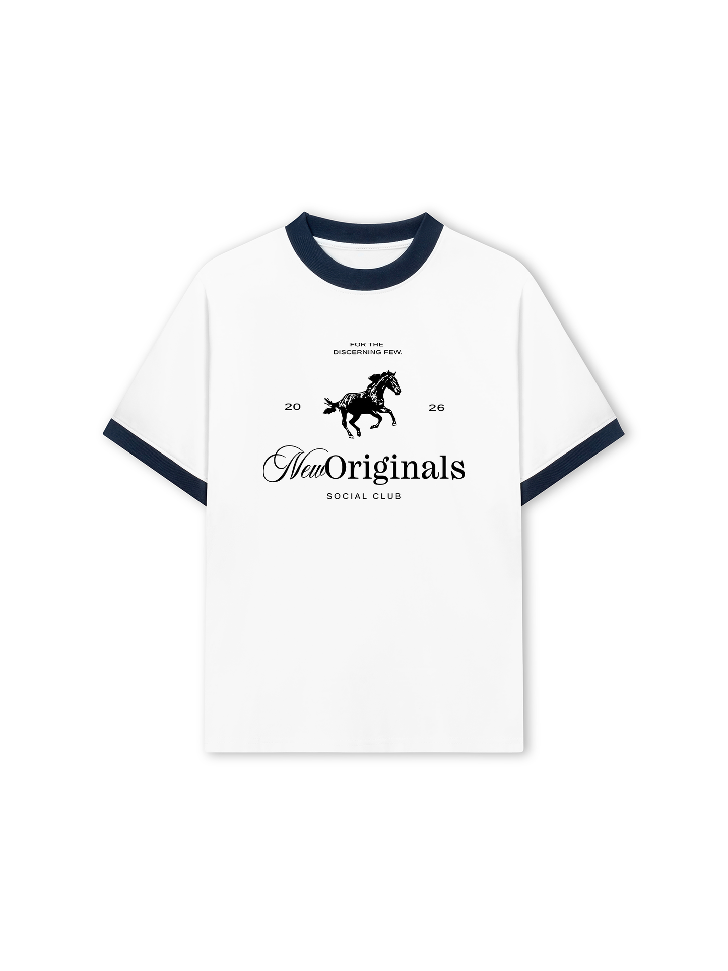 Áo Thun Ringer Relaxed Fit New Originals Horse