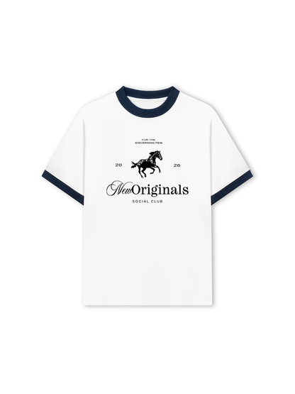 Áo Thun Ringer Relaxed Fit New Originals Horse