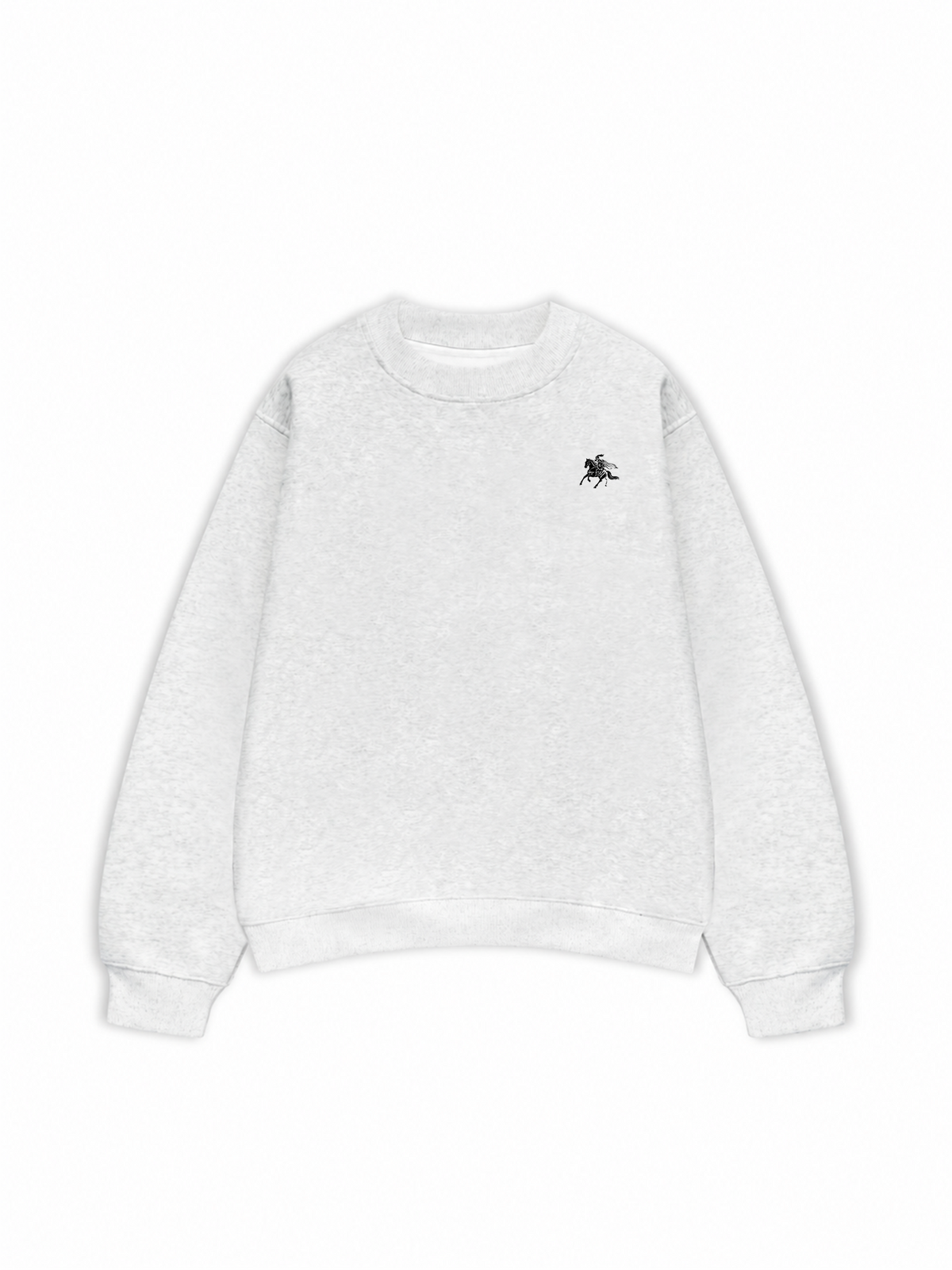 Áo Sweater Nỉ Hai Da Royal Horse Crest
