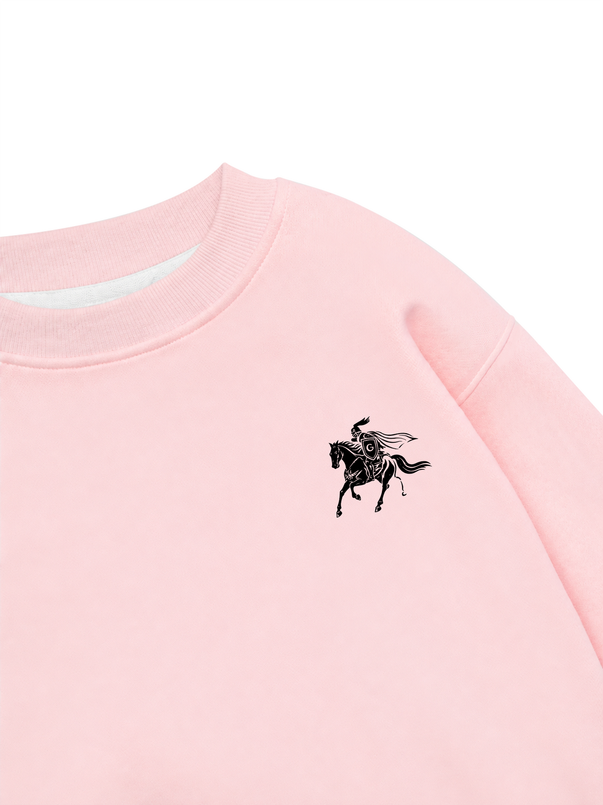 Áo Sweater Nỉ Hai Da Royal Horse Crest