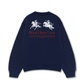 Áo Sweater Nỉ Hai Da Royal Horse Crest