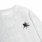 Áo Sweater Nỉ Hai Da Royal Horse Crest