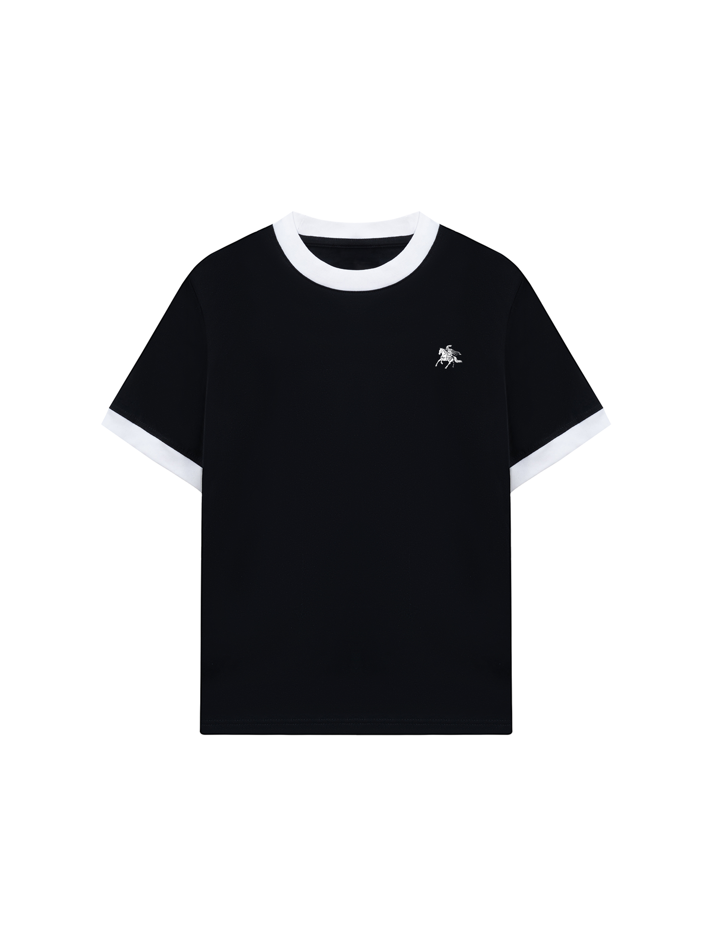 Áo Thun Ringer Relaxed Fit Royal Horse Crest