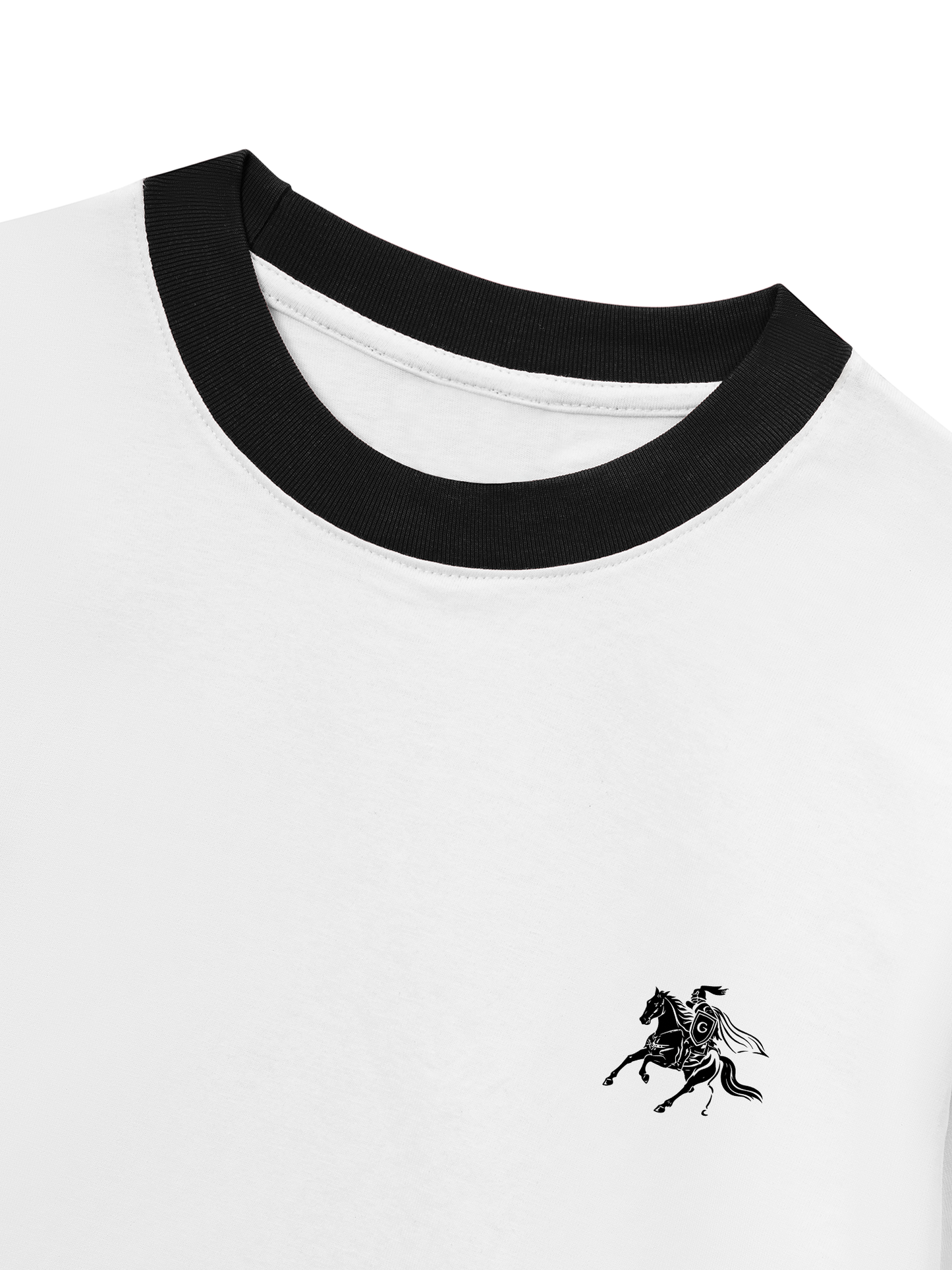 Áo Thun Ringer Relaxed Fit Royal Horse Crest