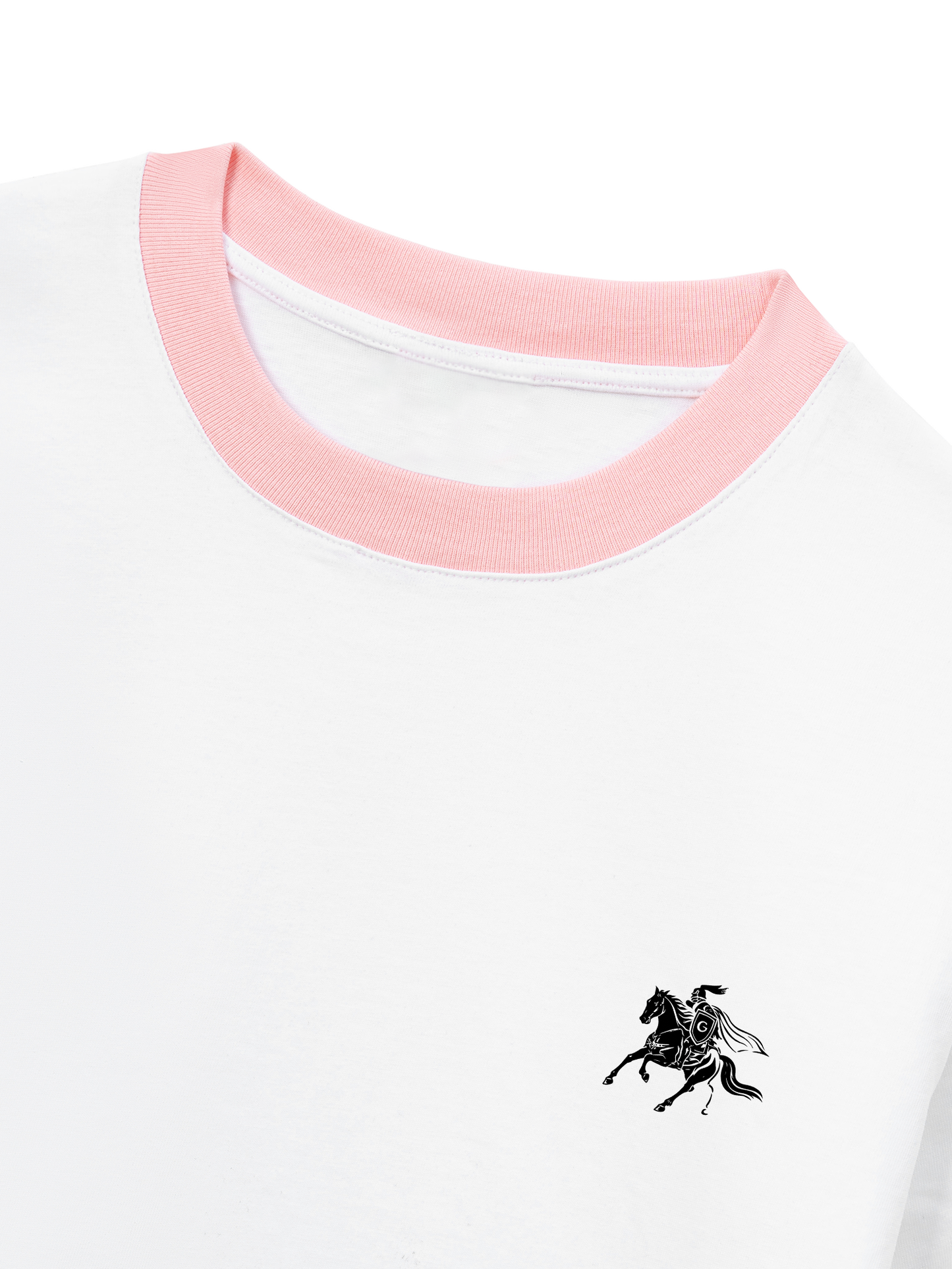 Áo Thun Ringer Relaxed Fit Royal Horse Crest