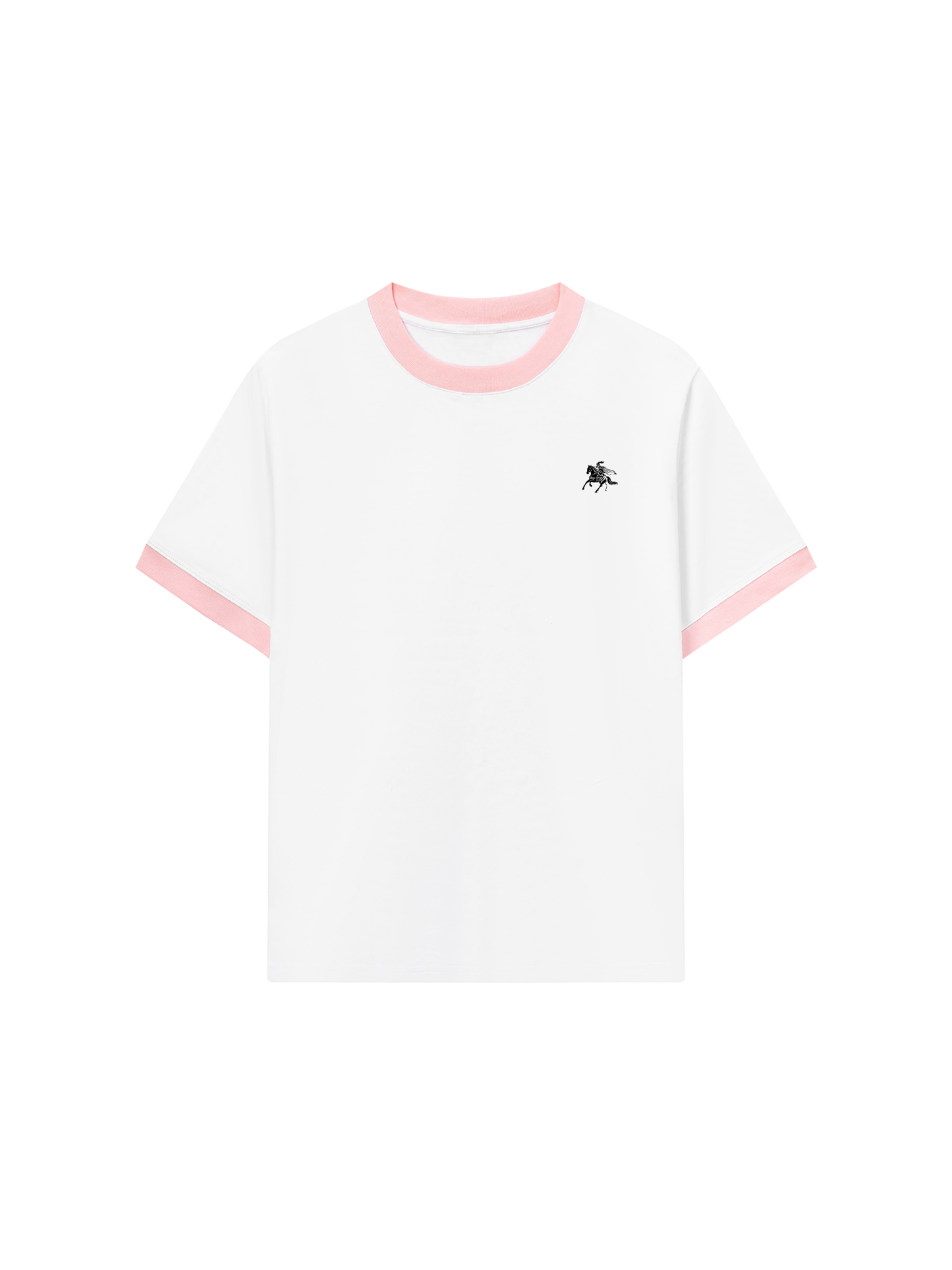 Áo Thun Ringer Relaxed Fit Royal Horse Crest