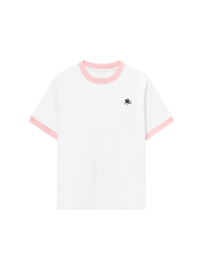 Áo Thun Ringer Relaxed Fit Royal Horse Crest