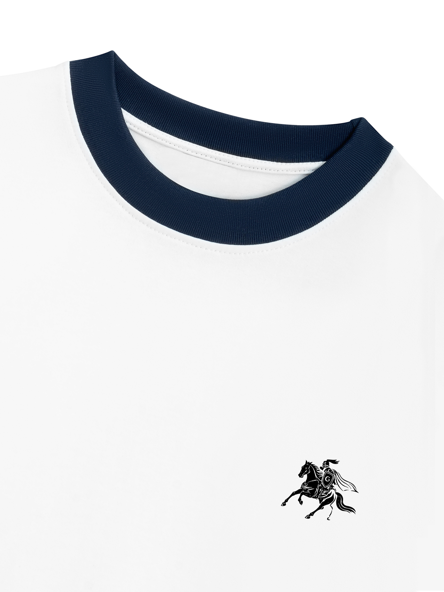Áo Thun Ringer Relaxed Fit Royal Horse Crest