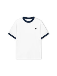 Áo Thun Ringer Relaxed Fit Royal Horse Crest