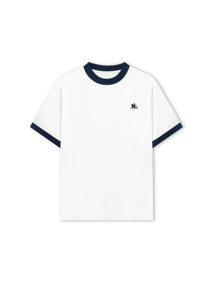 Áo Thun Ringer Relaxed Fit Royal Horse Crest