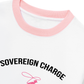 Áo Thun Ringer Relaxed Fit SOVERREIGN CHARGE PINK HORSE