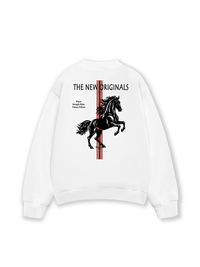 Áo Sweater Nỉ Hai Da The New Originals Vintage Horse