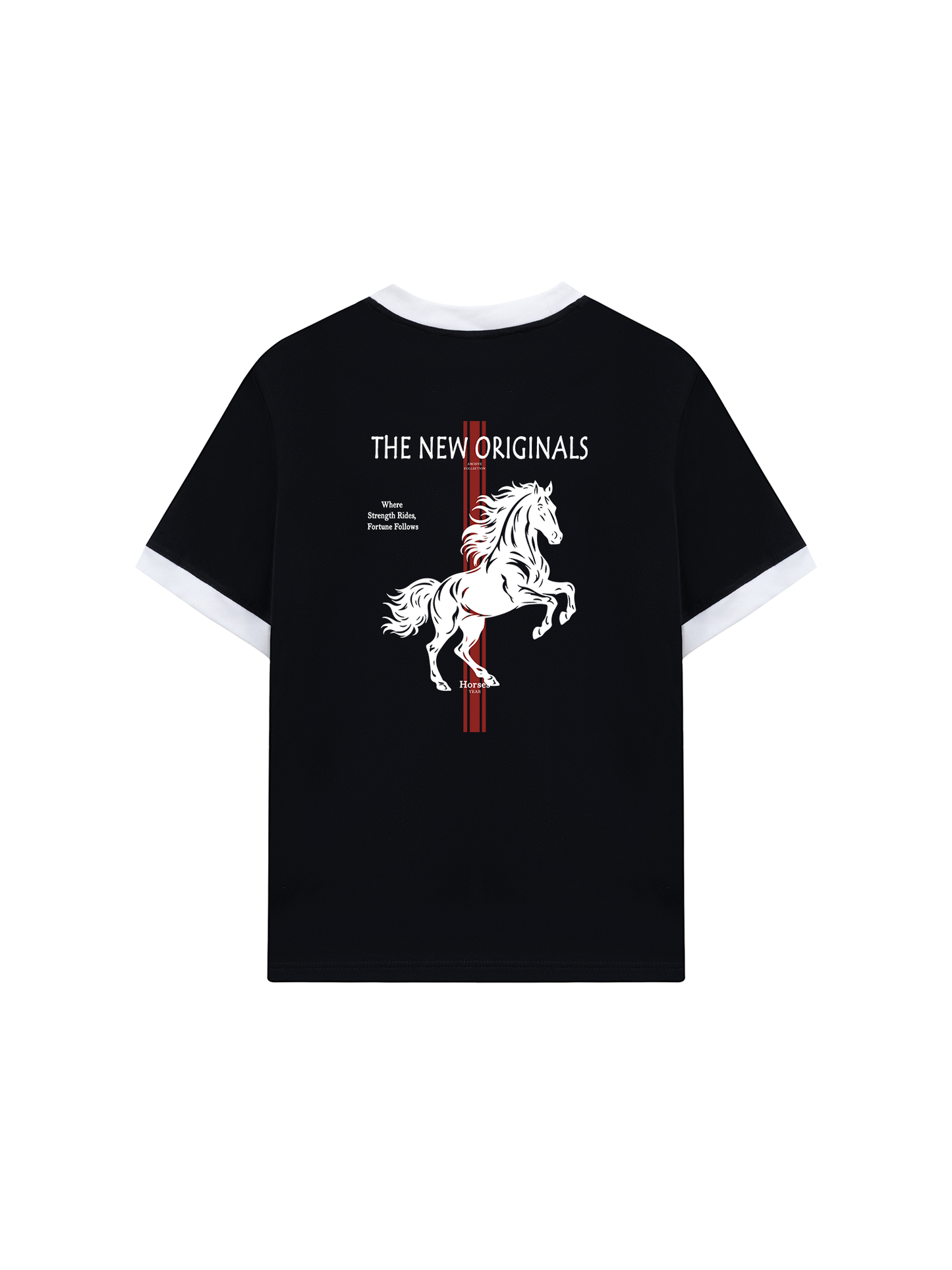 Áo Thun Ringer Relaxed Fit The New Originals Vintage Horse