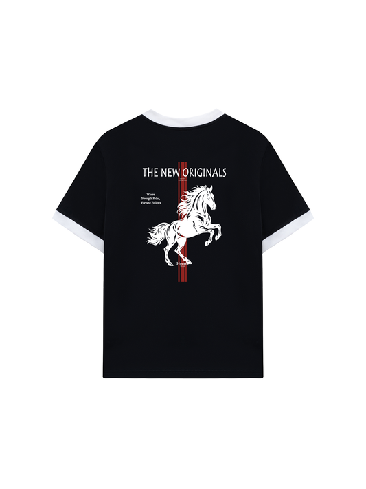 Áo Thun Ringer Relaxed Fit The New Originals Vintage Horse