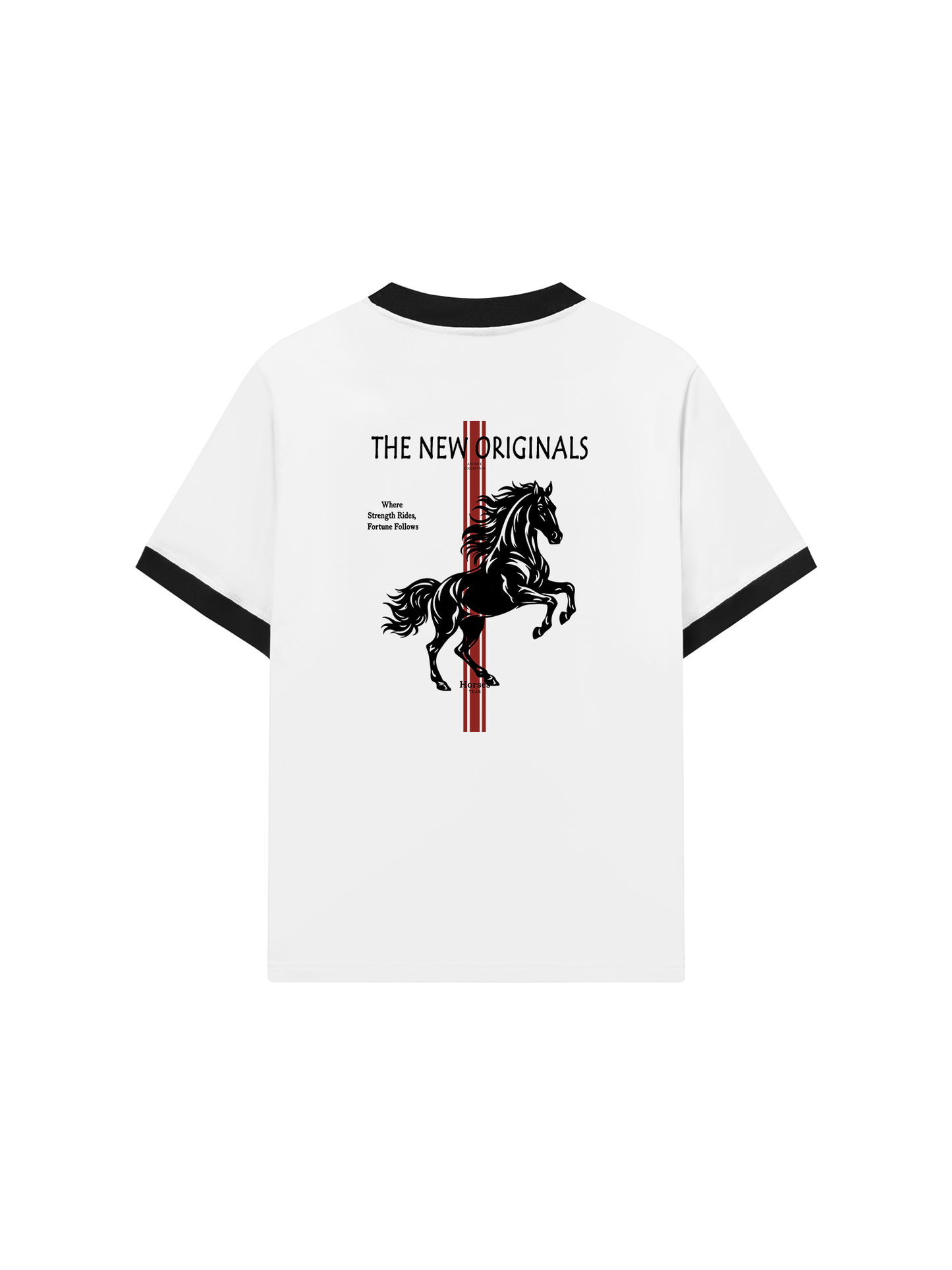 Áo Thun Ringer Relaxed Fit The New Originals Vintage Horse