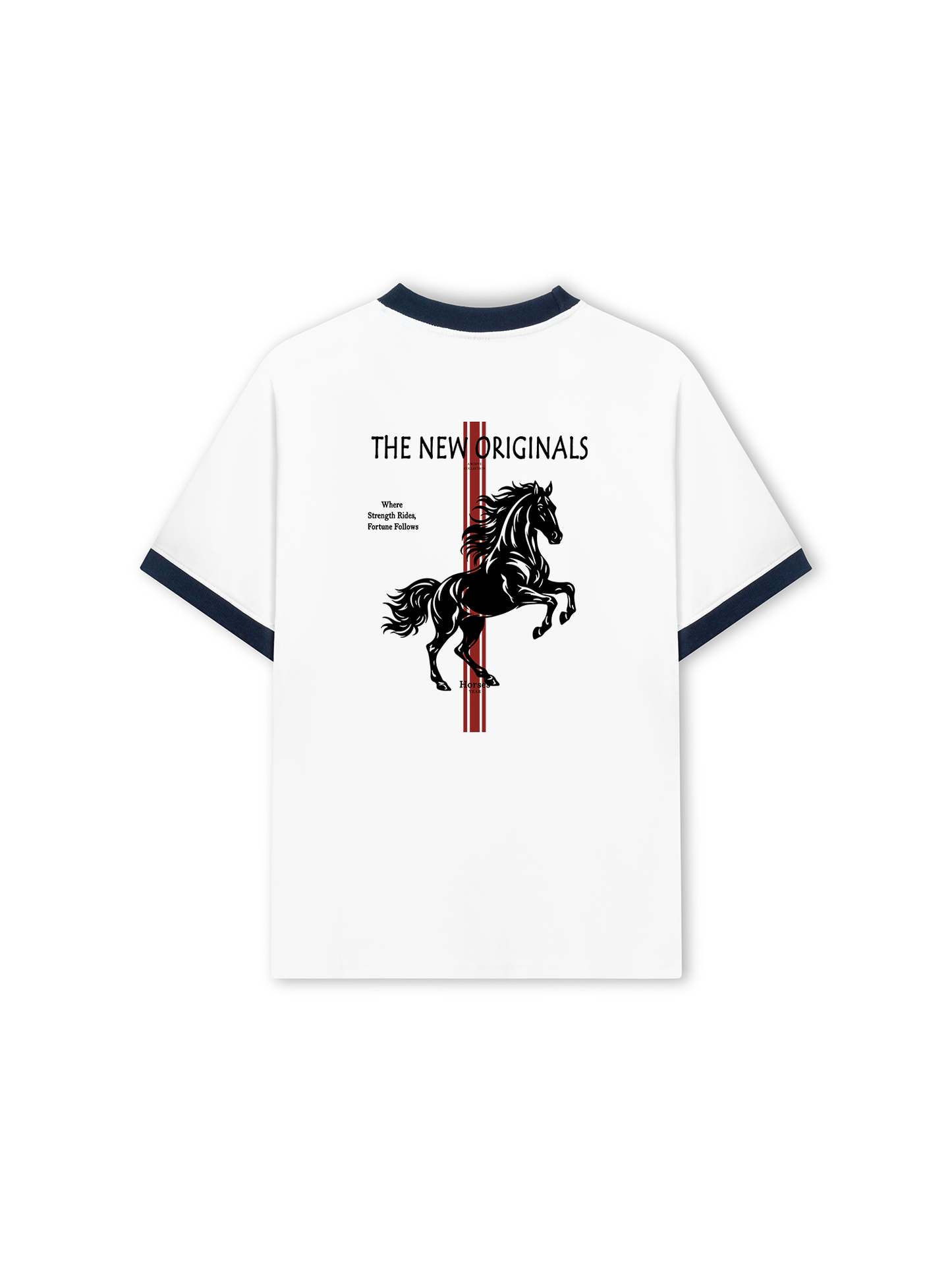 Áo Thun Ringer Relaxed Fit The New Originals Vintage Horse