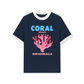 Áo Thun Ringer Relaxed Fit Summer Vibes Coral Beach