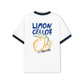 Áo Thun Ringer Relaxed Fit Blue And Yellow Limon Cello