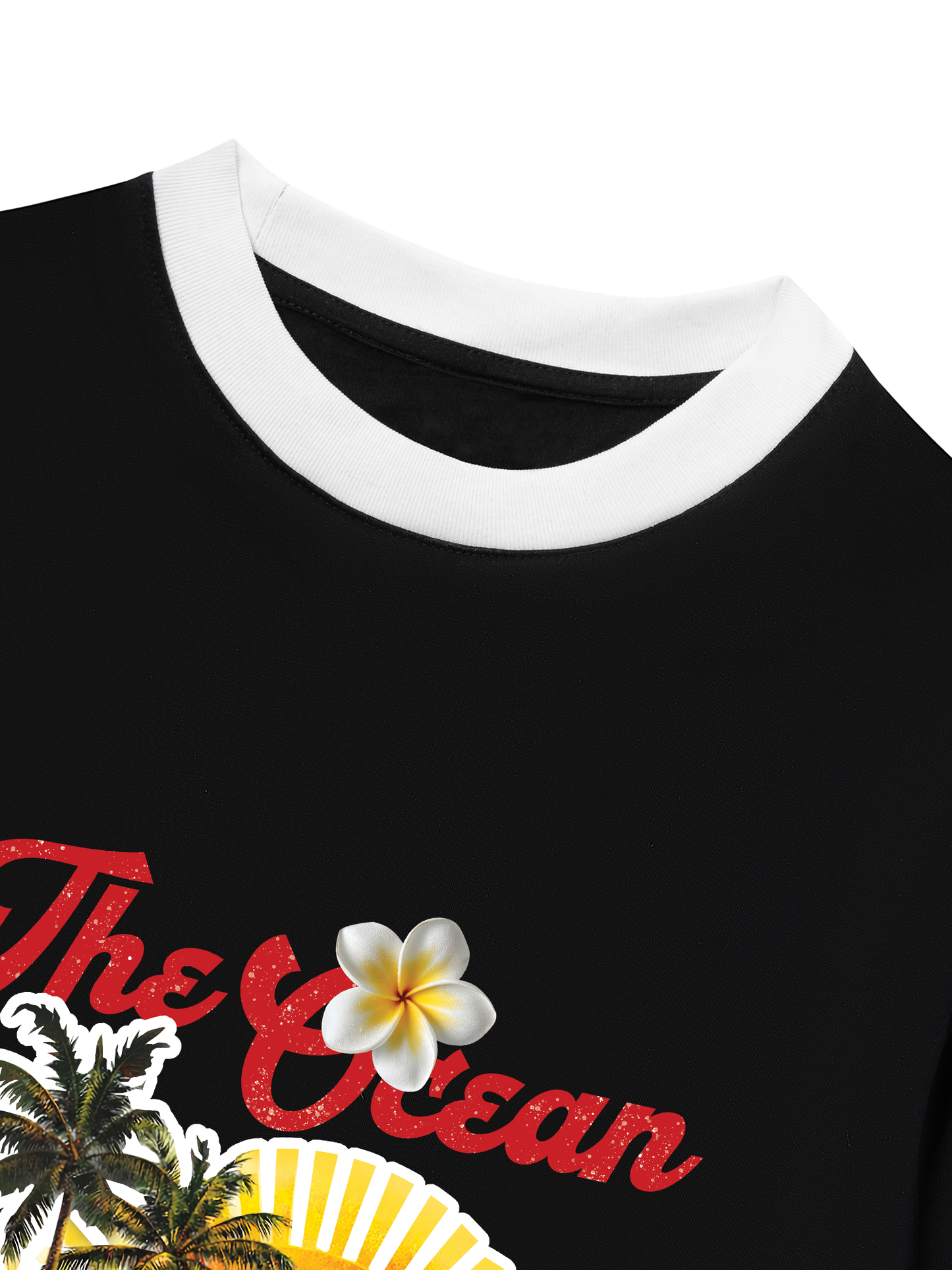 Áo Thun Ringer Relaxed Fit The Ocean
