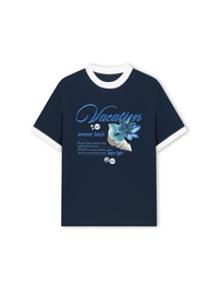 Áo Thun Ringer Relaxed Fit Summer Vacation