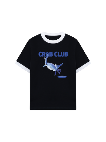 Áo Thun Ringer Relaxed Fit Crab Club