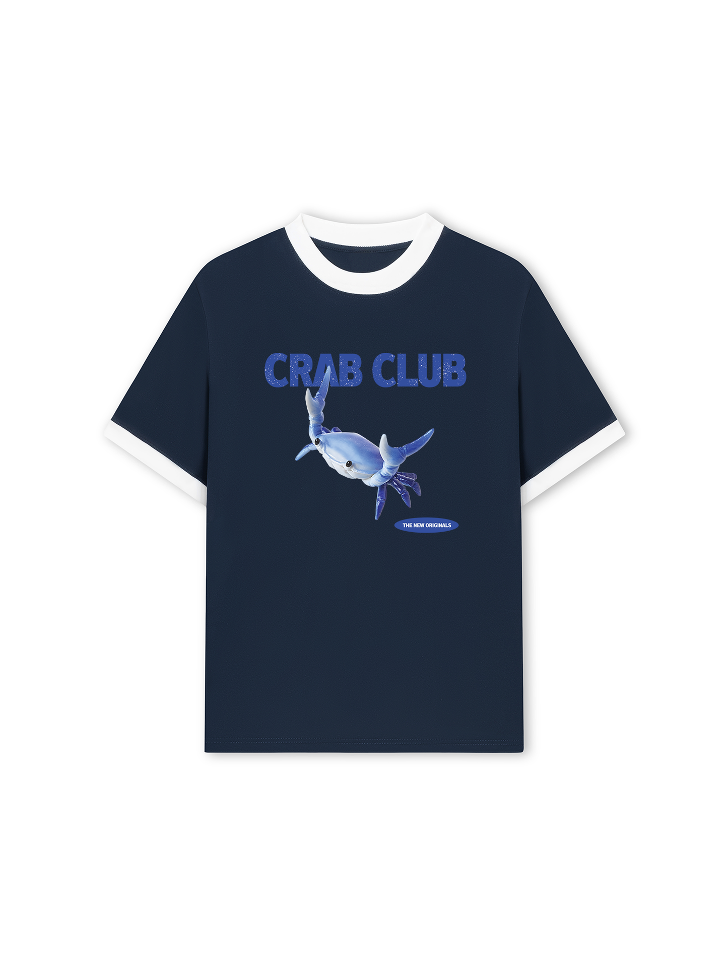 Áo Thun Ringer Relaxed Fit Crab Club