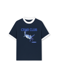Áo Thun Ringer Relaxed Fit Crab Club