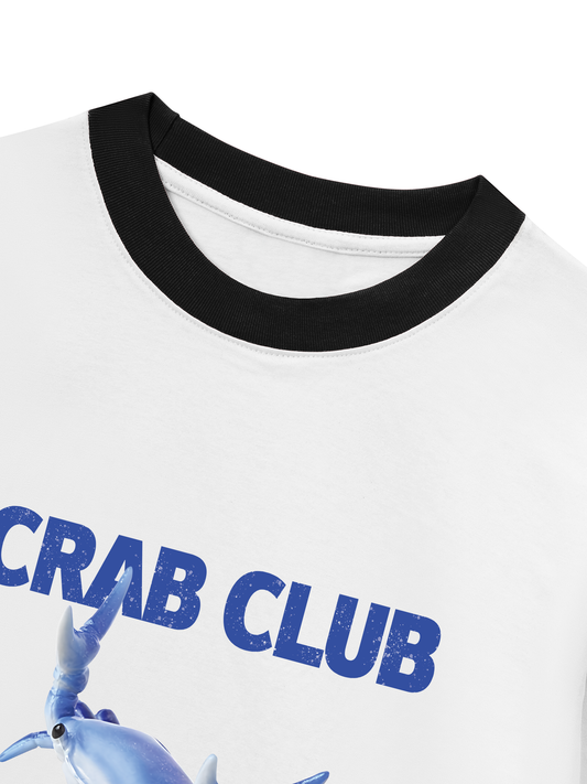 Áo Thun Ringer Relaxed Fit Crab Club