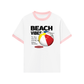 Áo Thun Ringer Relaxed Fit Beach Vibes