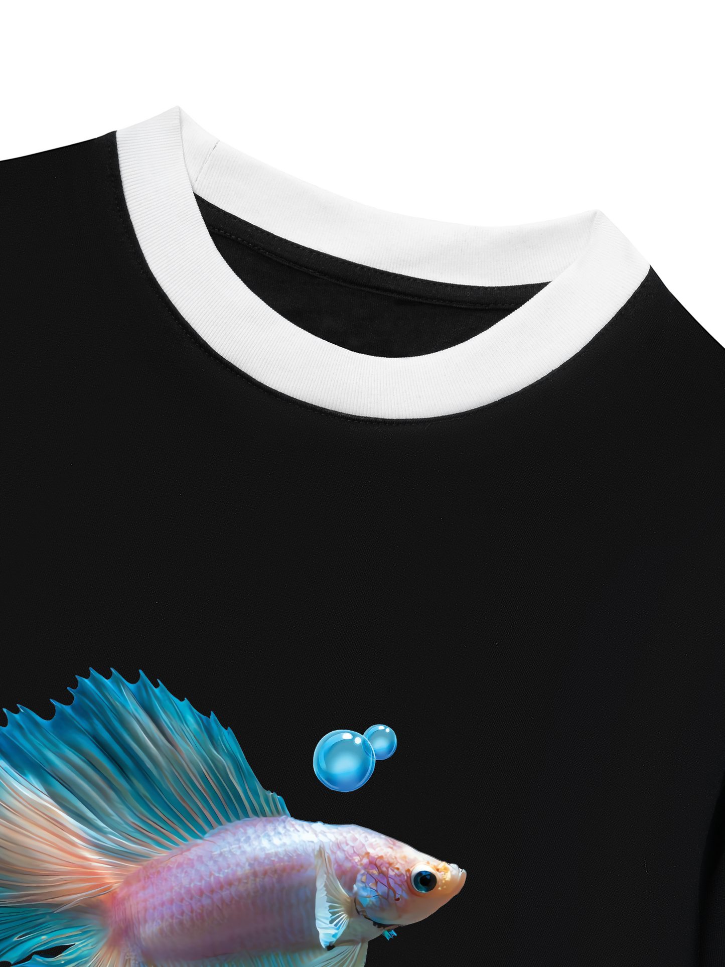 Áo Thun Ringer Relaxed Fit Princess Fish