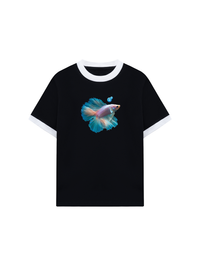 Áo Thun Ringer Relaxed Fit Princess Fish