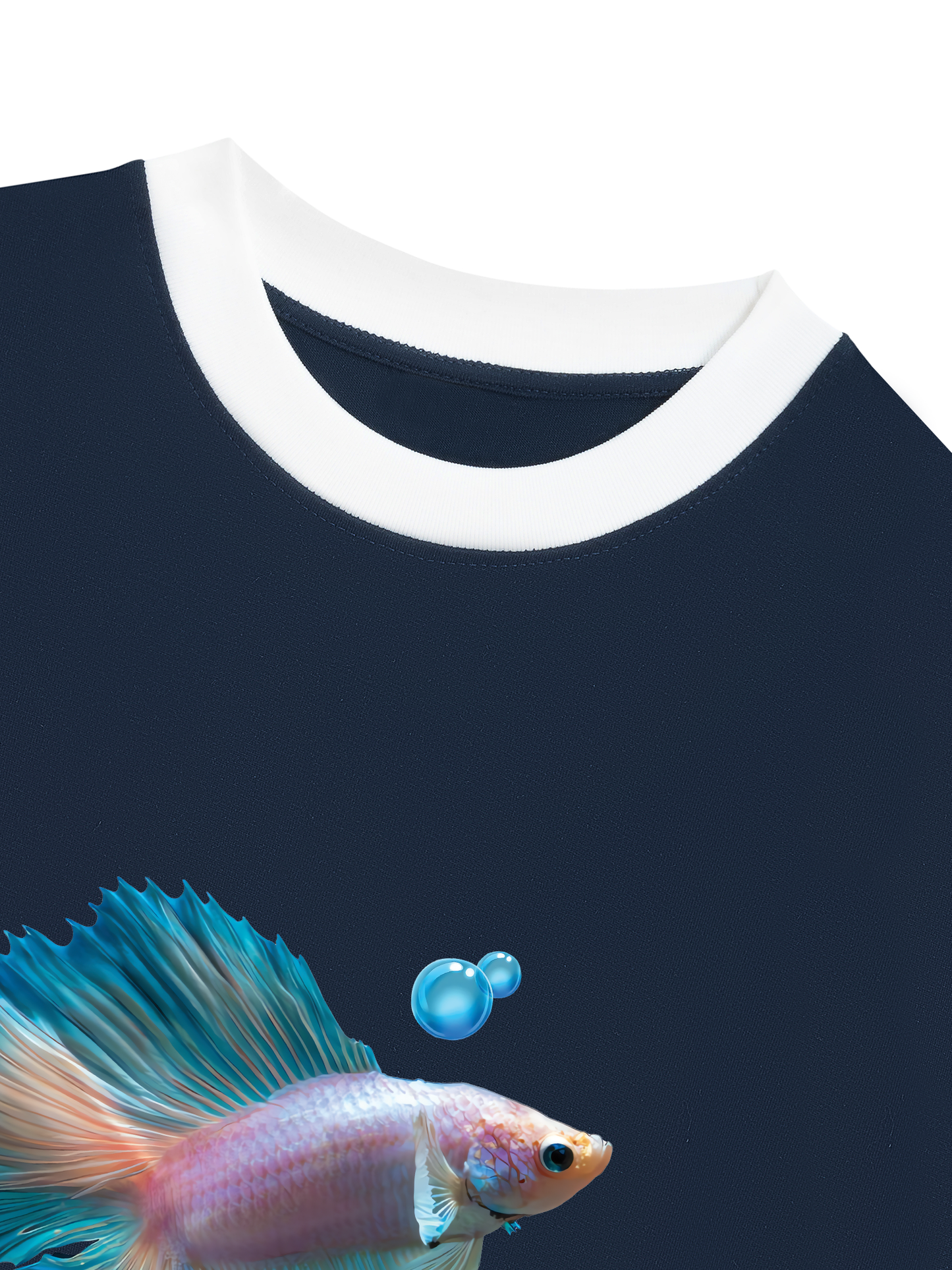 Áo Thun Ringer Relaxed Fit Princess Fish
