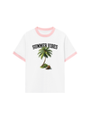 Áo Thun Ringer Relaxed Fit Summer Vibes Coconut