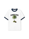 Áo Thun Ringer Relaxed Fit Summer Vibes Coconut