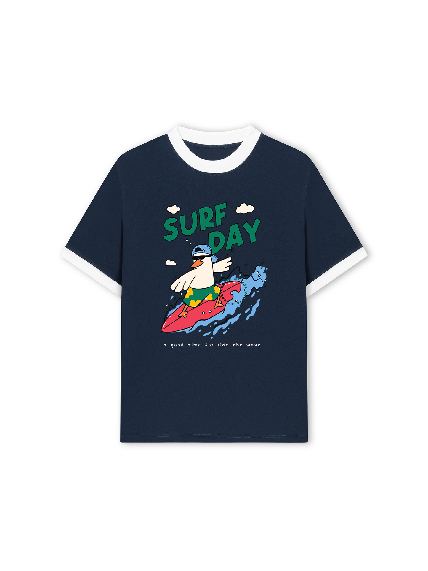 Áo Thun Ringer Relaxed Fit Suft Day