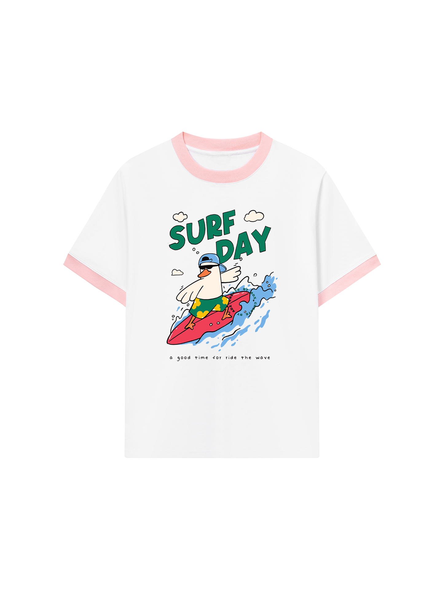Áo Thun Ringer Relaxed Fit Suft Day