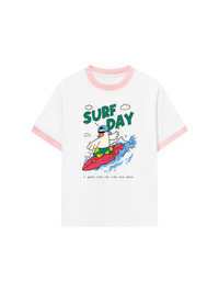 Áo Thun Ringer Relaxed Fit Suft Day