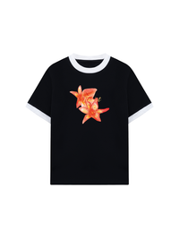 Áo Thun Ringer Relaxed Fit Summer Florist