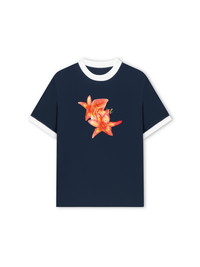Áo Thun Ringer Relaxed Fit Summer Florist