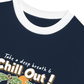 Áo Thun Ringer Relaxed Fit Summer Vibes Chill Out
