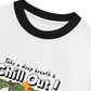 Áo Thun Ringer Relaxed Fit Summer Vibes Chill Out