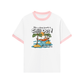 Áo Thun Ringer Relaxed Fit Summer Vibes Chill Out