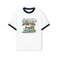 Áo Thun Ringer Relaxed Fit Summer Vibes Chill Out