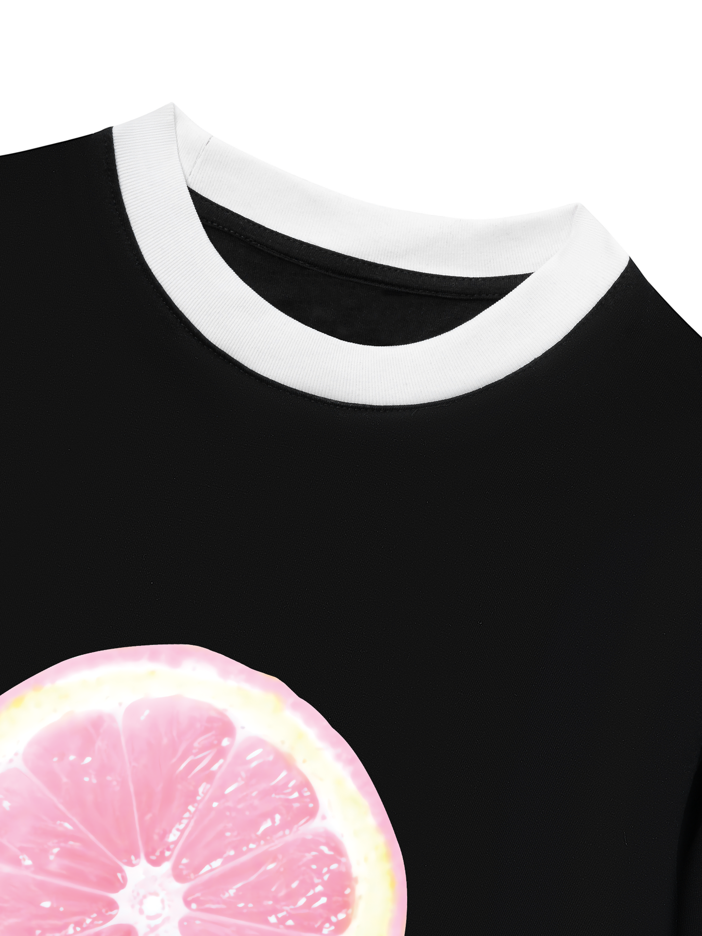 Áo Thun Ringer Relaxed Fit Pink Limon Cello
