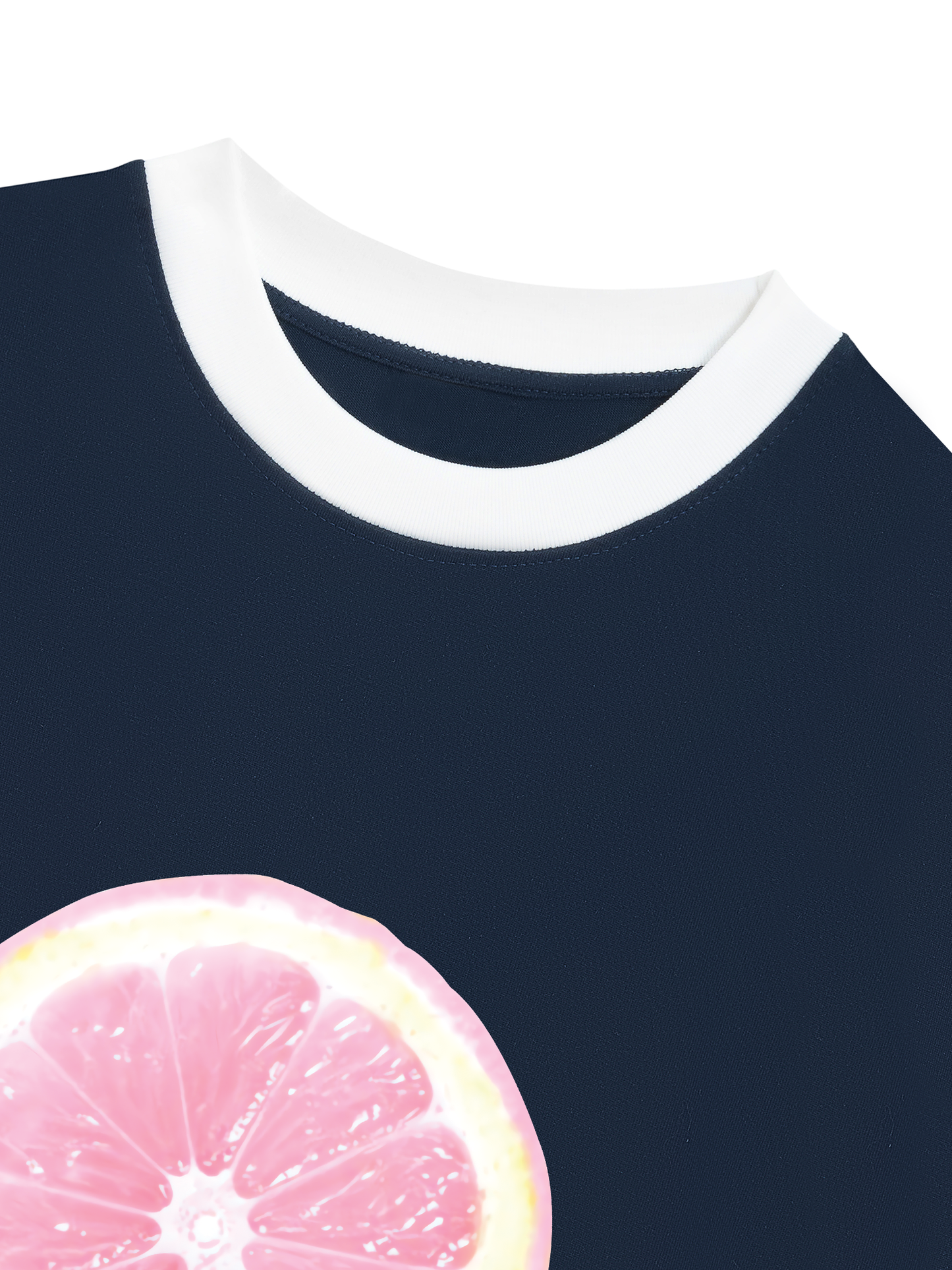 Áo Thun Ringer Relaxed Fit Pink Limon Cello
