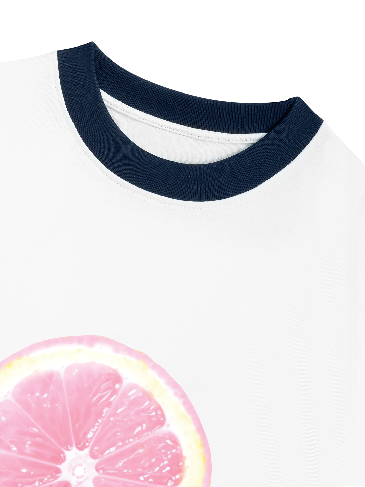 Áo Thun Ringer Relaxed Fit Pink Limon Cello