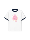 Áo Thun Ringer Relaxed Fit Pink Limon Cello