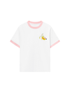 Áo Thun Ringer Relaxed Fit Summer Vibes Cute Banana