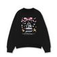 Áo Sweater Nỉ Hai Da Cute Girl Pink Bow And Animal